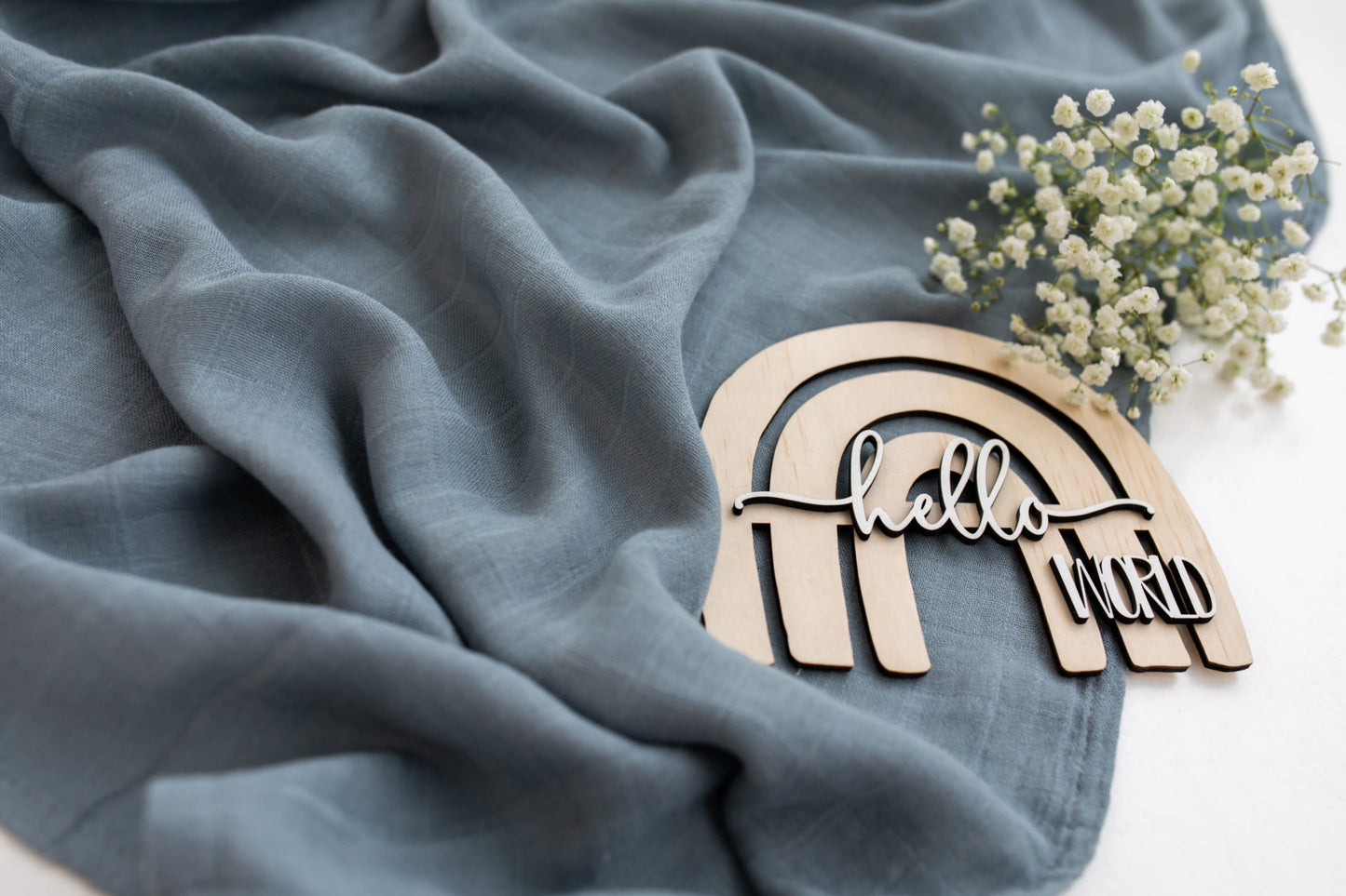 Hello World Arch Rainbow - Natural