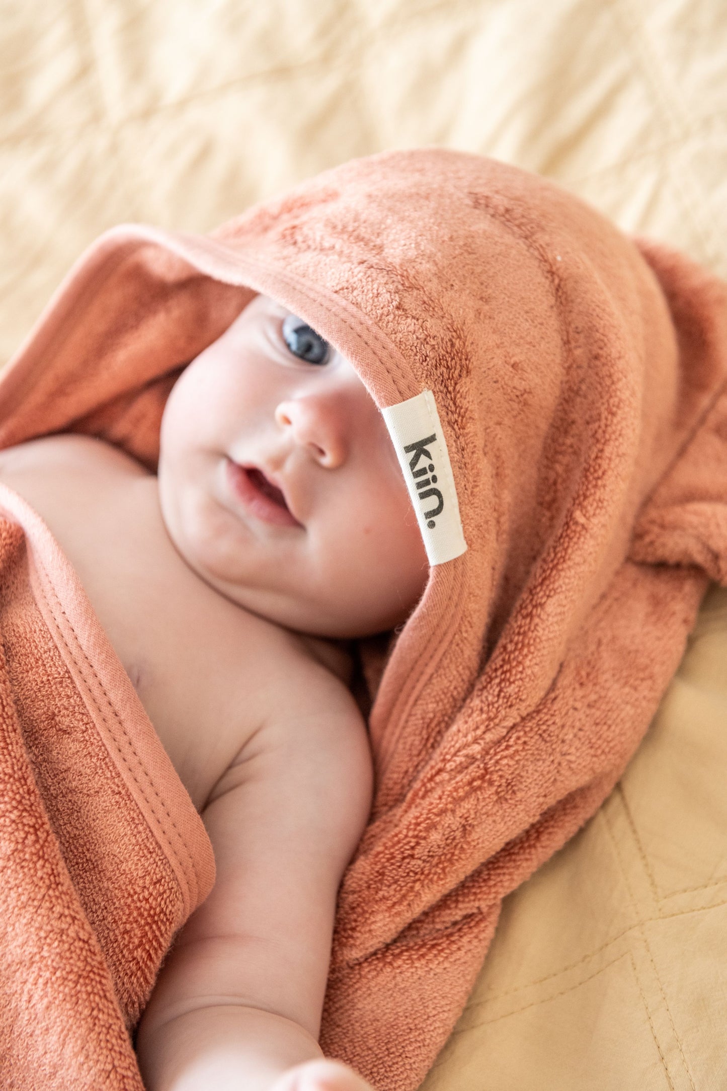 Hooded Towel - Peony
