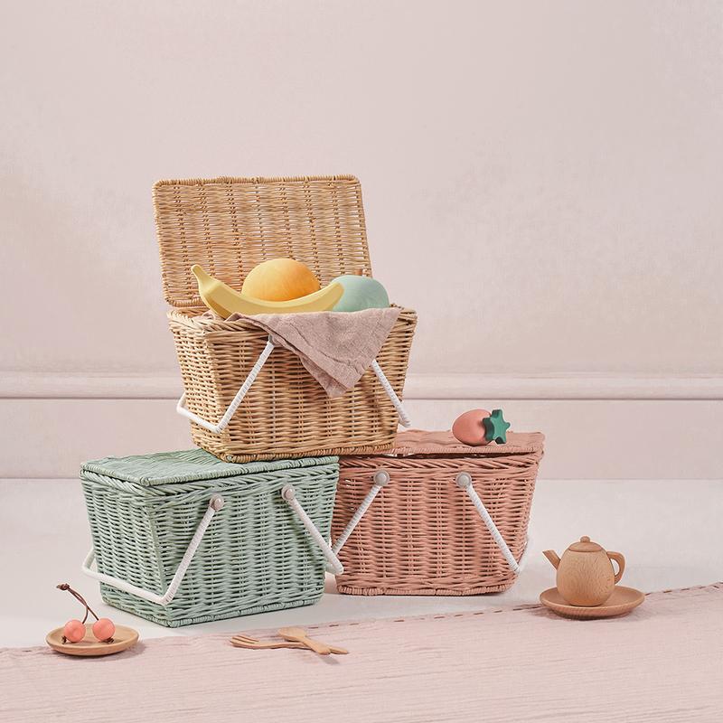 Piki Basket - Straw