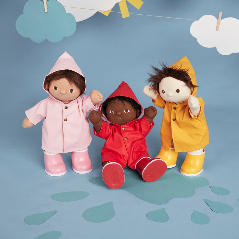 Dinkum Doll Rainy Play Set - Red