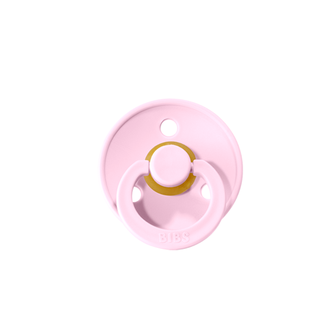 BIBS Dummies Size 2 - Baby Pink 2pk