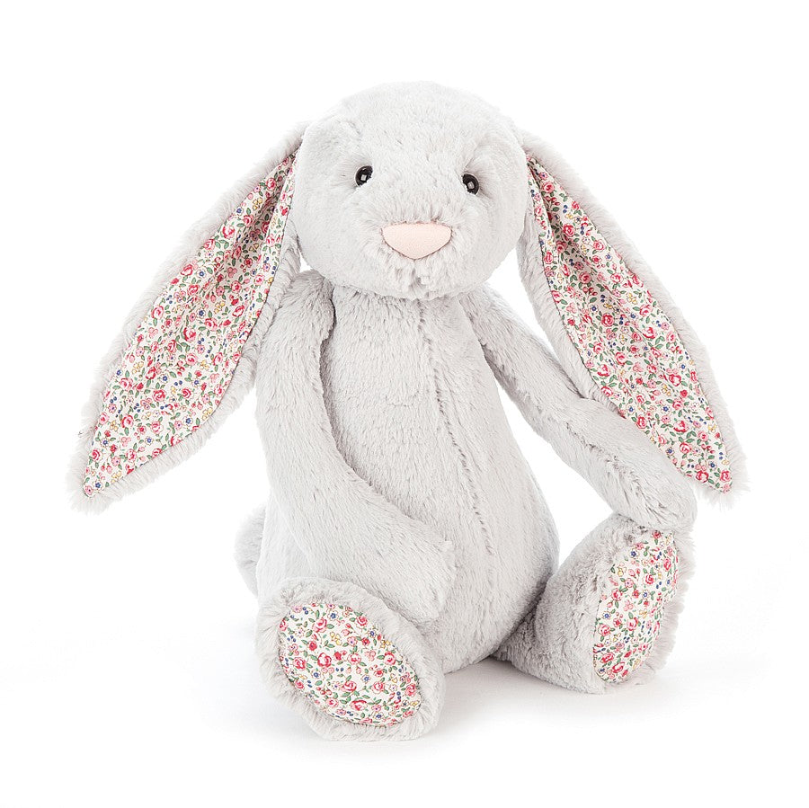 Silver Blossom Bunny - Medium 31cm