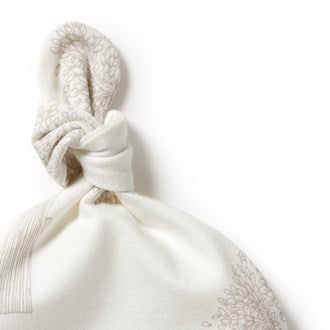 Organic Knot Hat - Welcome to the World