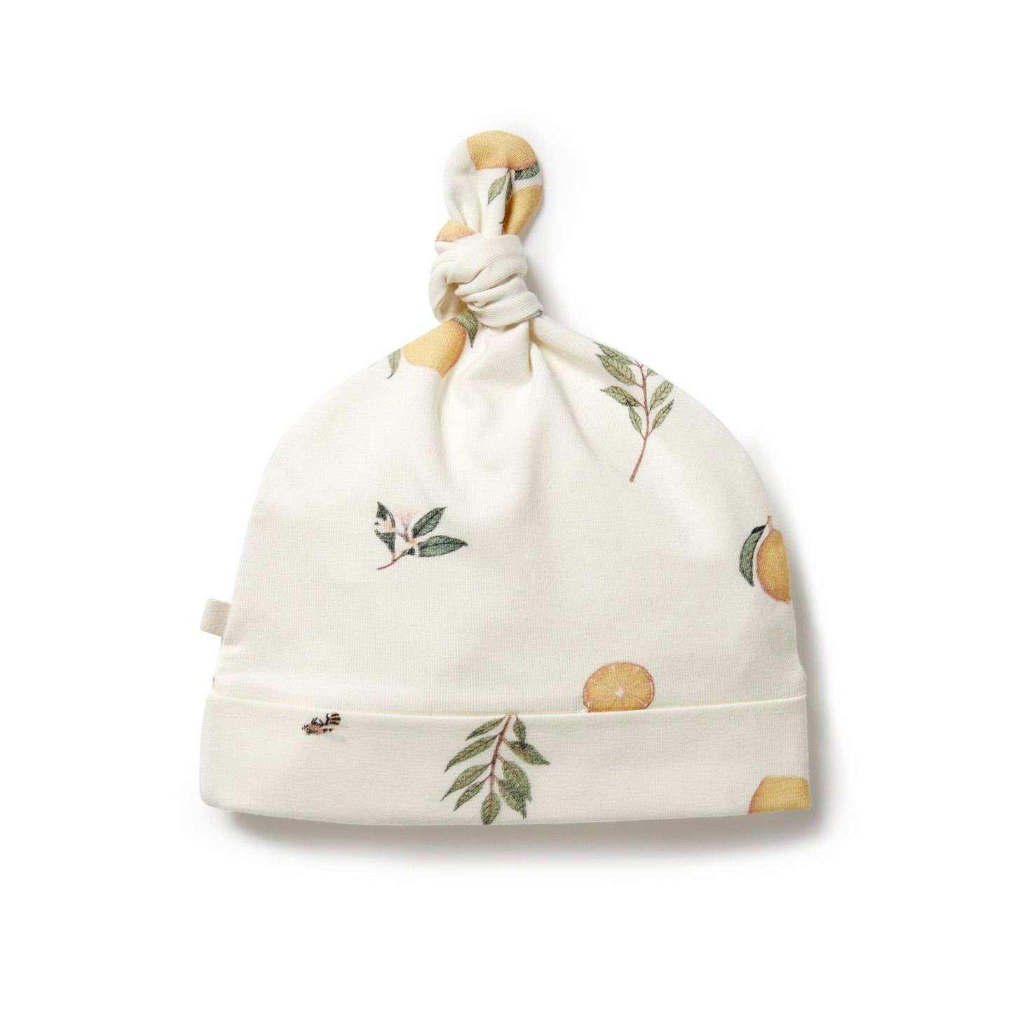 Organic Knot Hat - Lovely Lemons