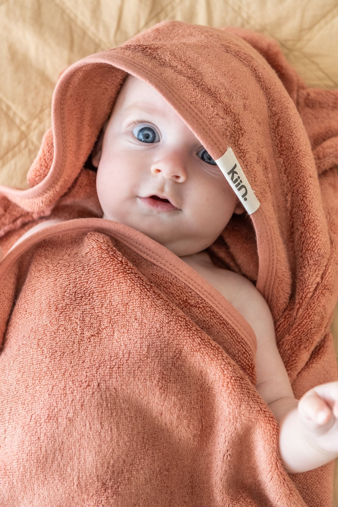 Hooded Towel - Peony
