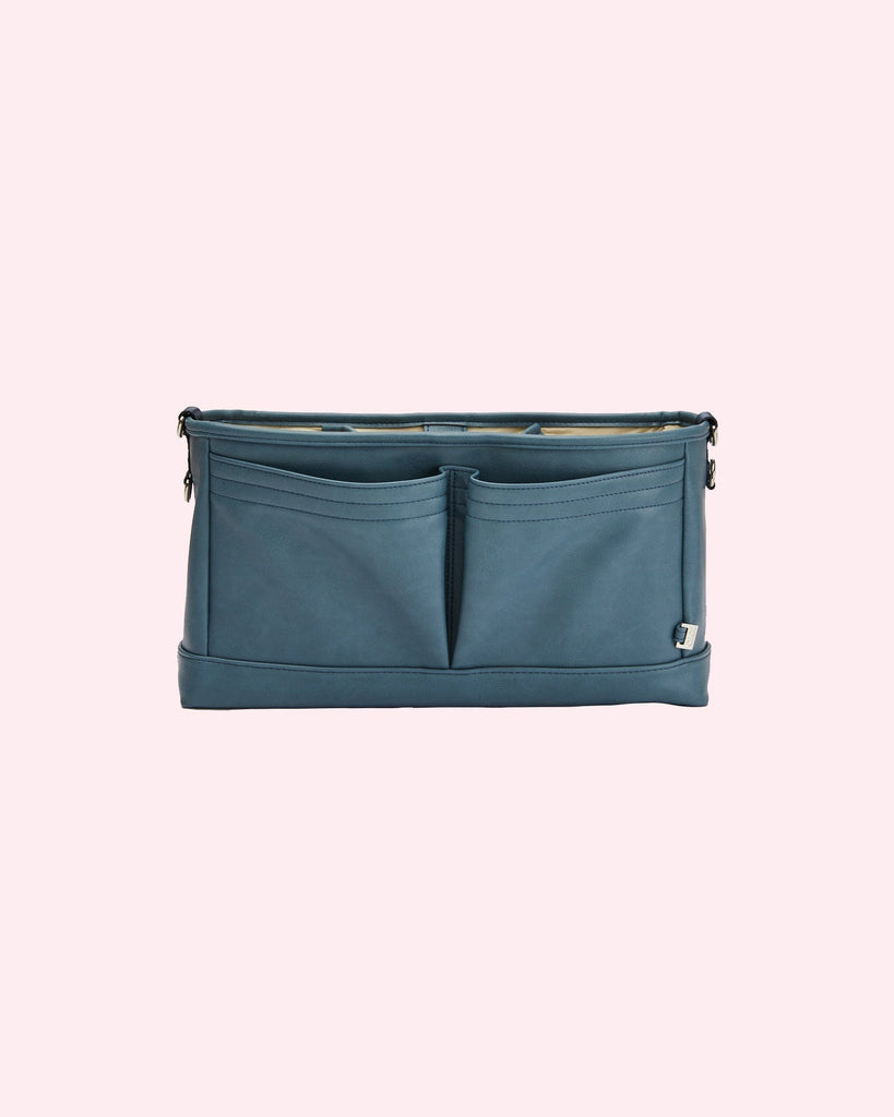 Stroller Organiser/Pram Caddy - Stone Blue