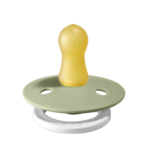 BIBS Night Glow Dummies Size 2 - Sage 2pk