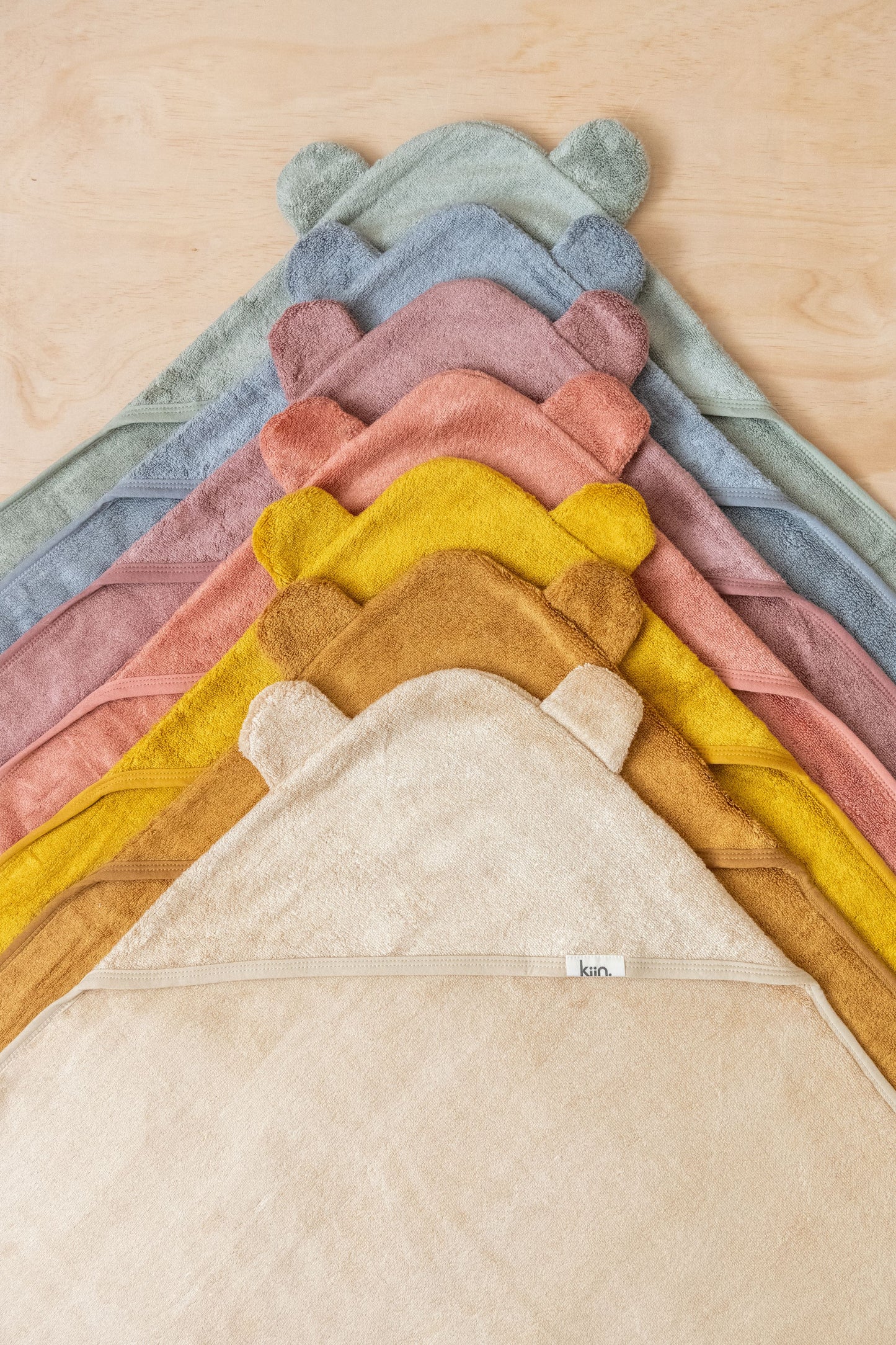 Hooded Towel - Peony