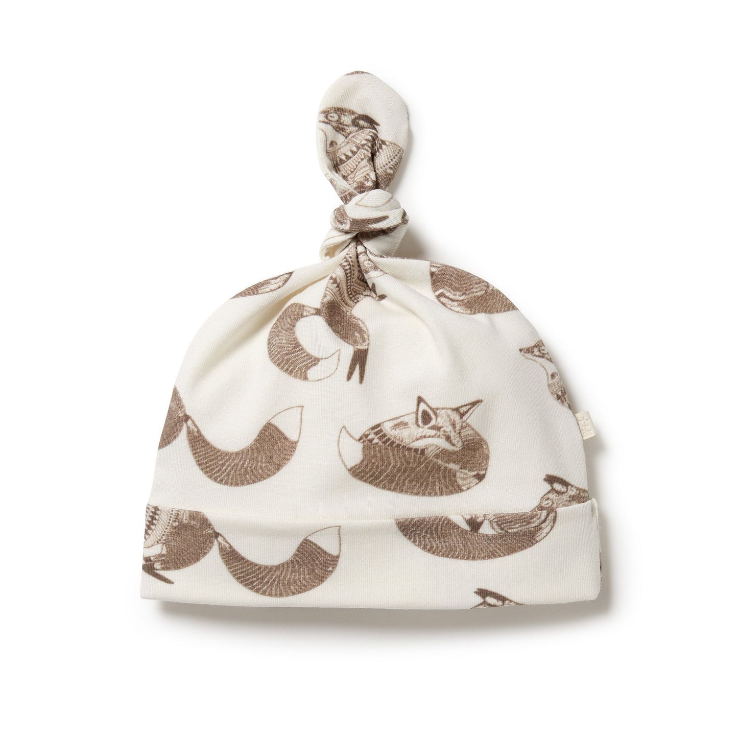 Organic Knot Hat - Mr Fox