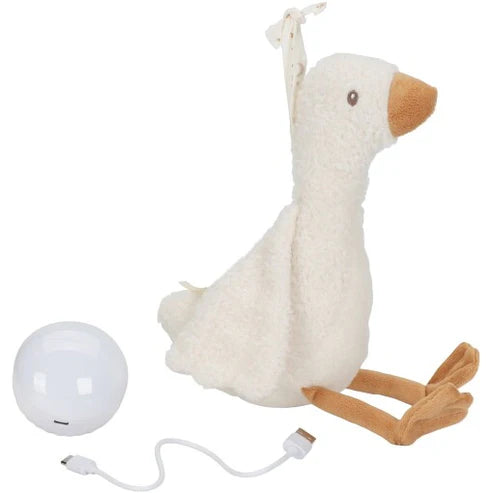 Newborn Naturals Cuddle Goose Light & Sound