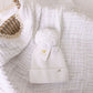 Baby Knit Beanie - Snow 0-6M