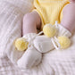 "Little Honey" Knit Romper - Buttercream (NB)
