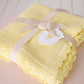 Heritage Knit Blanket - Buttercream