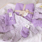 Lilac Waffle Zipsuit