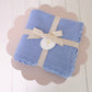 Heritage Knit Blanket - Cloud Blue