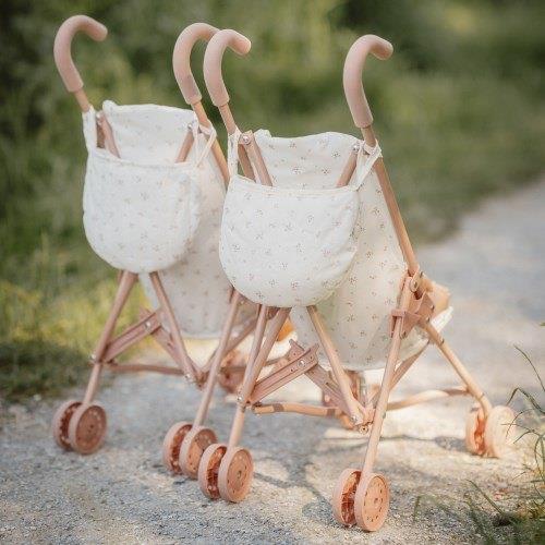 Little Dutch Metal Doll Stroller - Floral