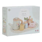 Little Dutch Wooden Tea Set - Multicolour
