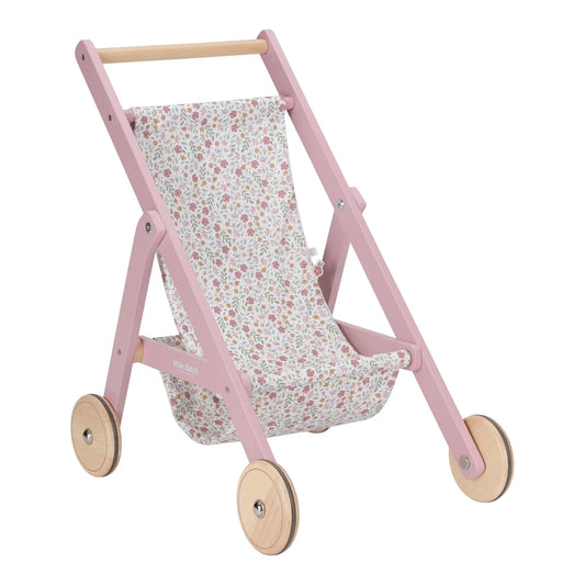 Little Dutch Doll Stroller - Pink