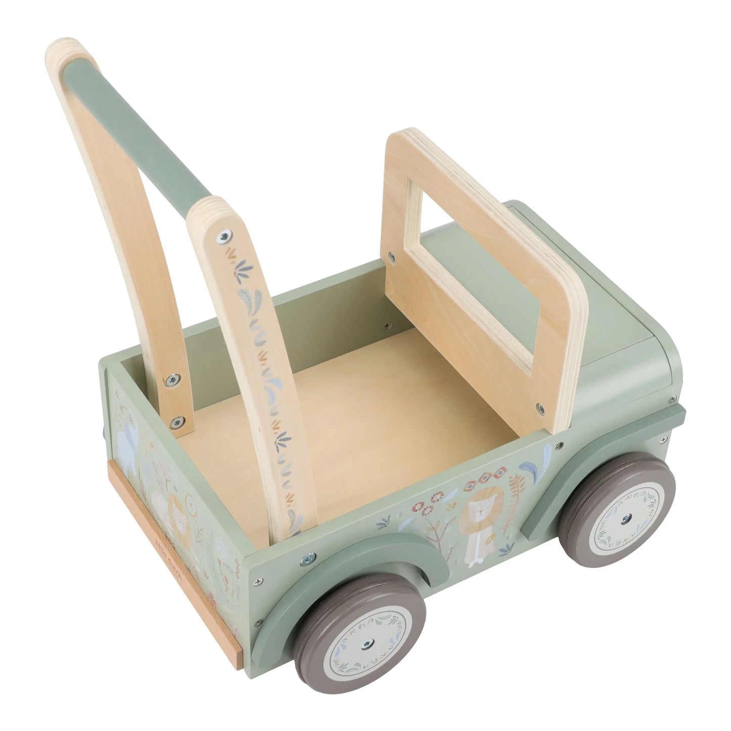 Little Dutch Safari Wooden Safari Car Walker