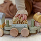Little Dutch Safari Wooden Block Train