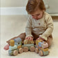 Little Dutch Safari Wooden Block Train