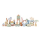 Little Dutch Safari Friends Wooden Building Blocks