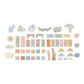 Little Dutch Safari Friends Wooden Building Blocks