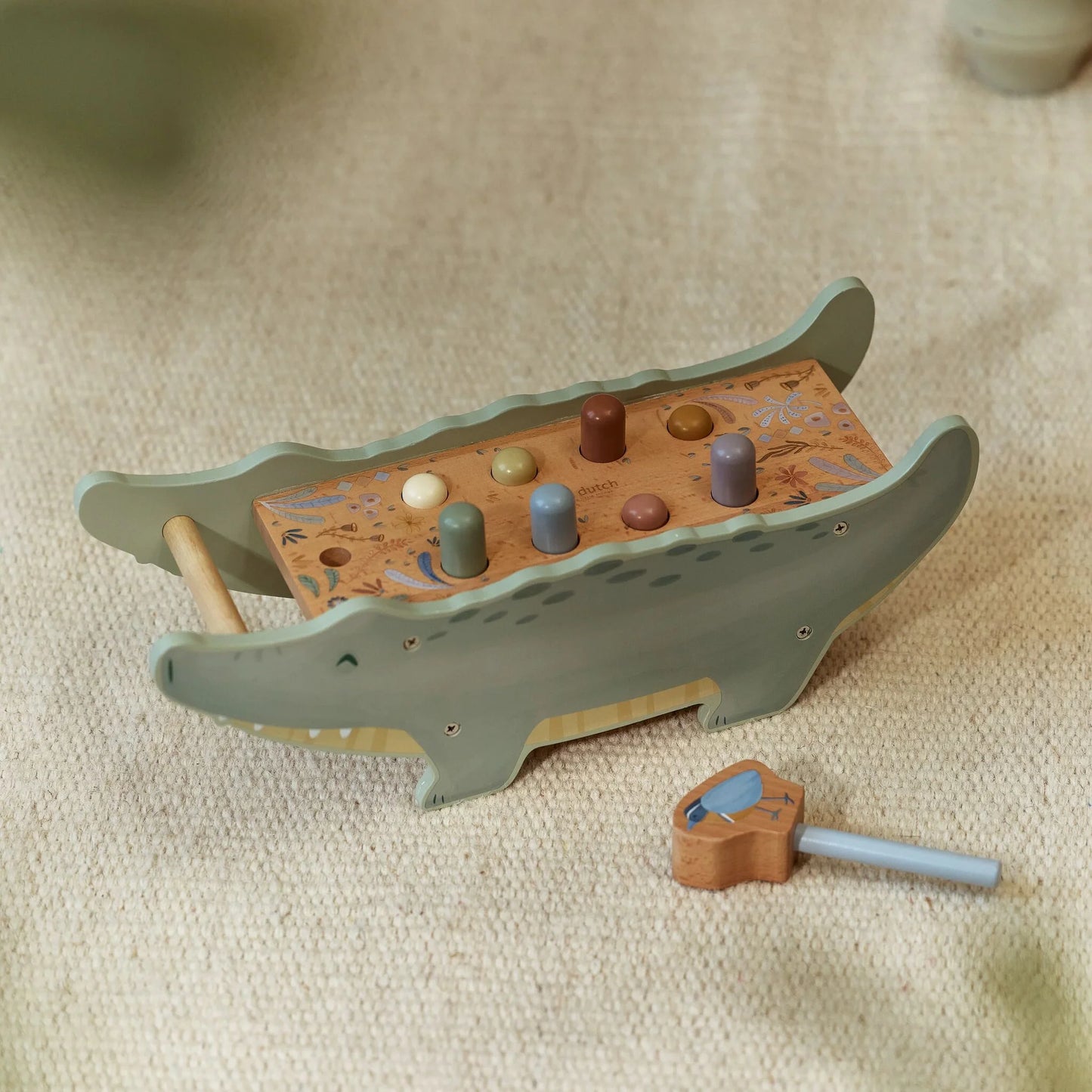Little Dutch Safari  Wooden Hammer Bench