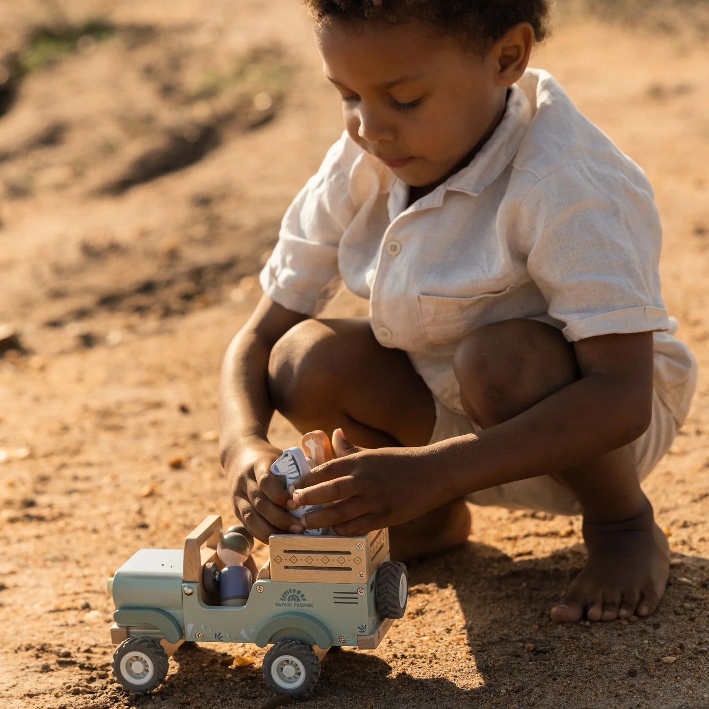 Little Dutch Safari Car with Animals