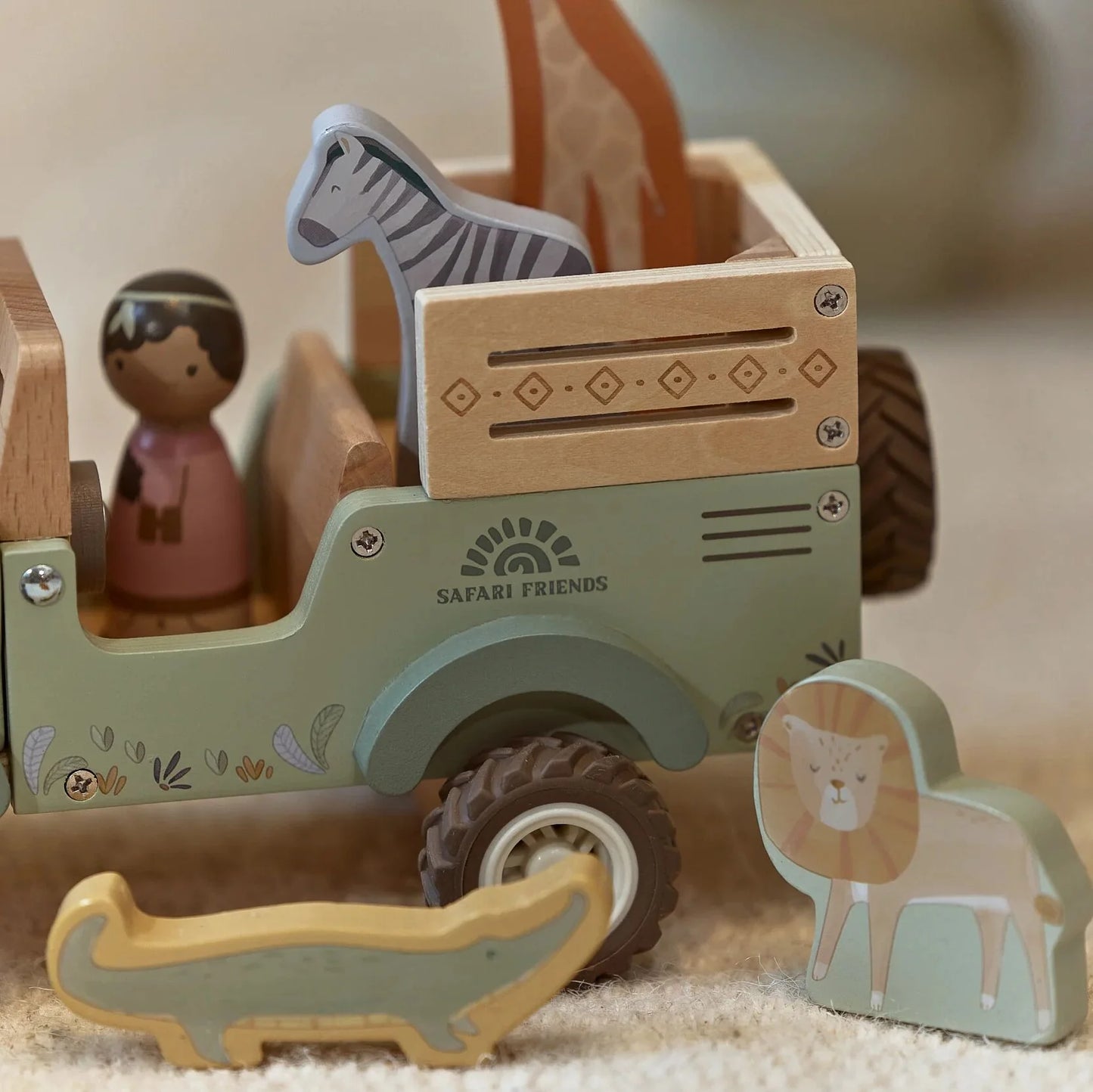 Little Dutch Safari Car with Animals