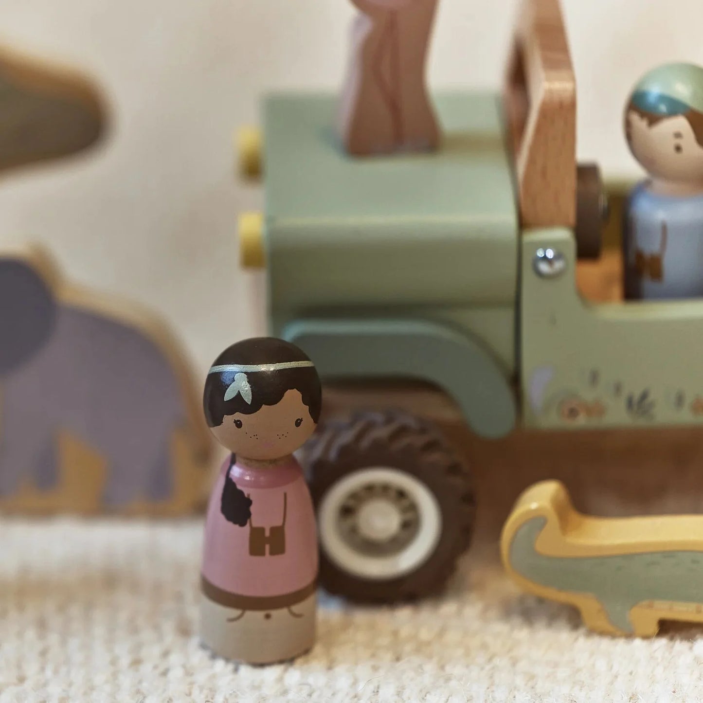 Little Dutch Safari Car with Animals