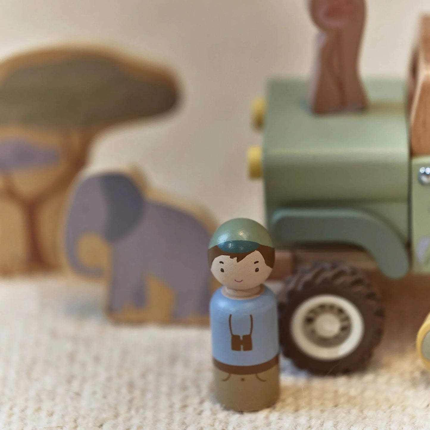 Little Dutch Safari Car with Animals