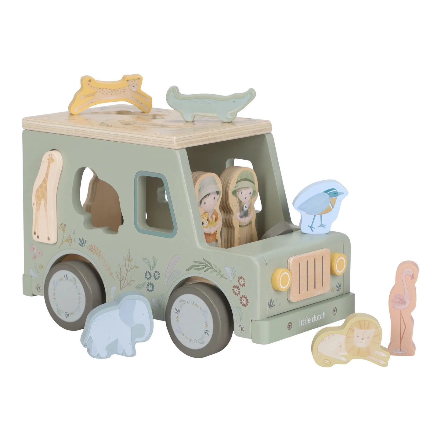 Little Dutch Shape Sorter Safari Car