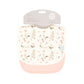Roll Neck Bib 2pk - Pink Flower