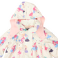 Dancing Unicorn Raincoat - Cream