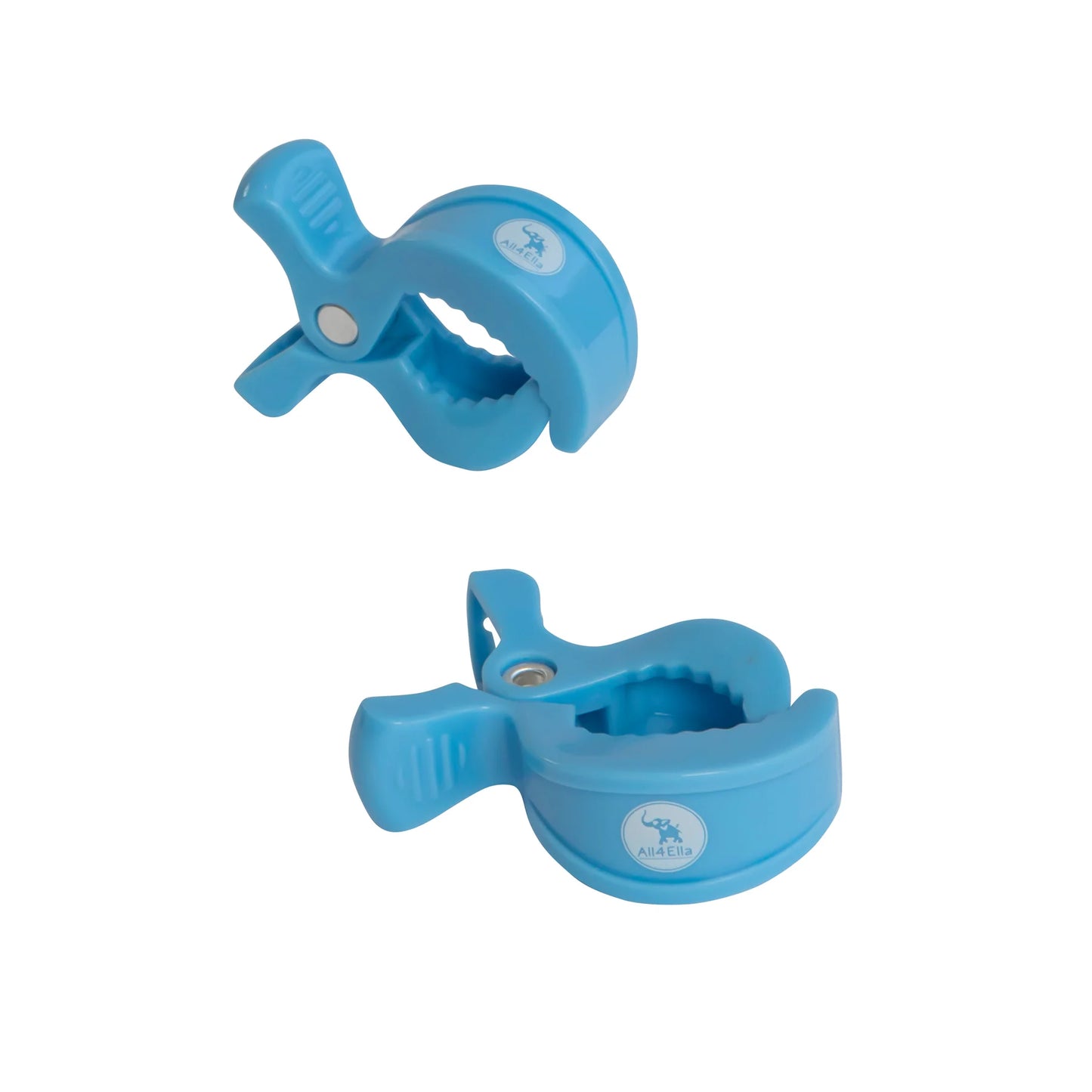 Pram Pegs 2Pk - Pastel Blue