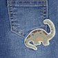 Isaac Denim Pull On Jeans - Indigo Blue