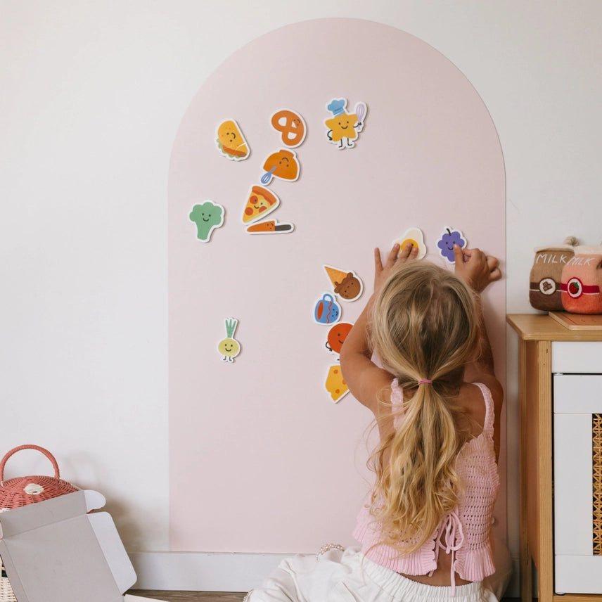 Magnetic Playwall™ | Magnetic Wall Decal For Kids & Playrooms - Rose