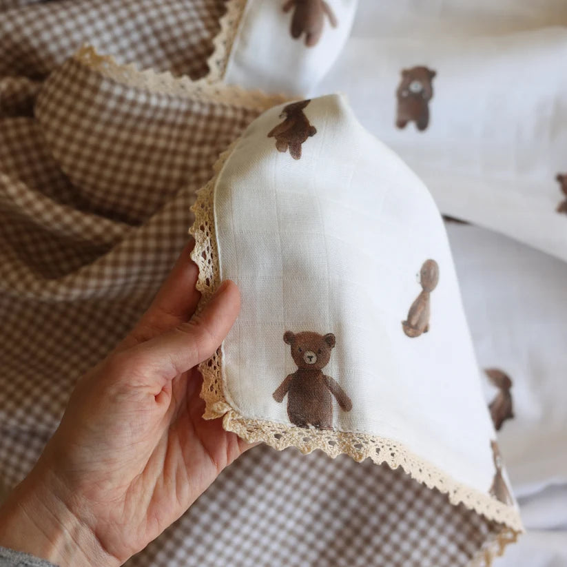 Baby Heirloom Blanket - Teddy Bear