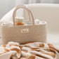 Cotton Rope Nappy Caddy Organiser