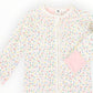 Sprinkles Zip Cotton Romper - Beige