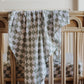 Moss Chequered Swaddle