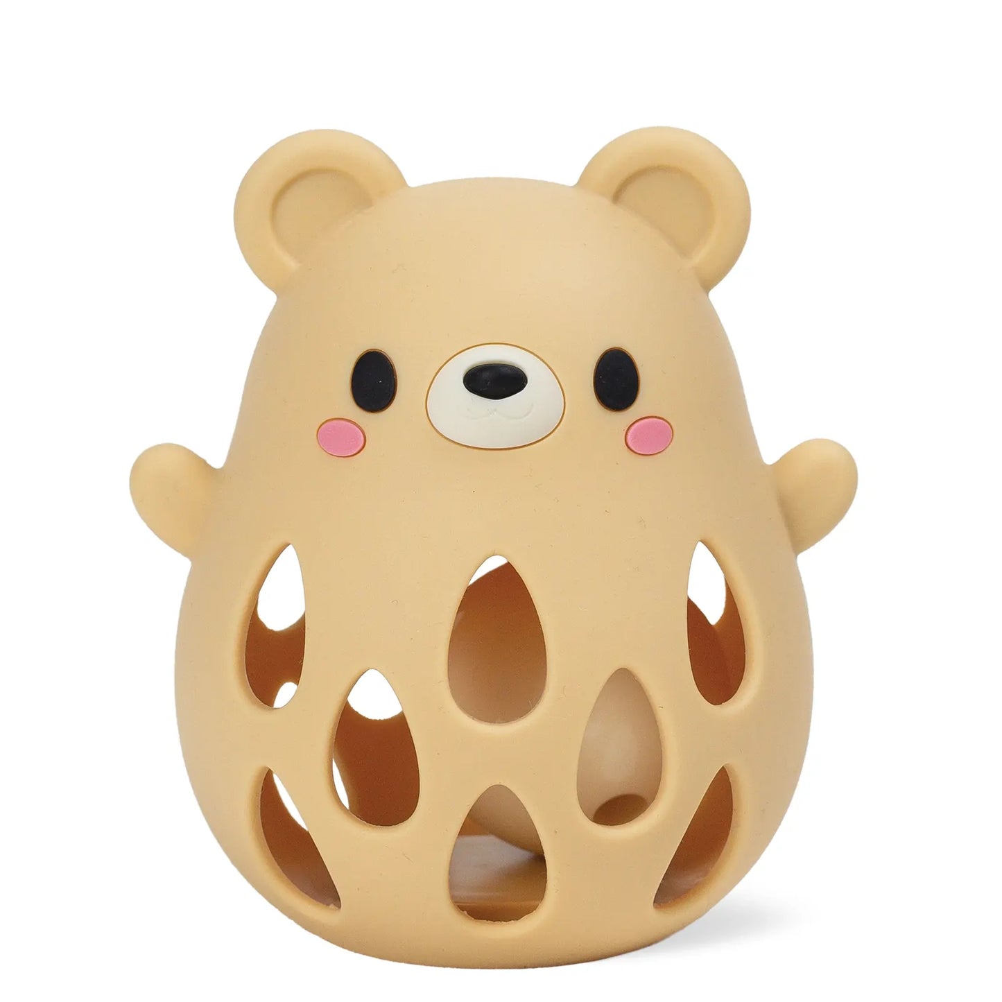 Silicone Rattle - Bear