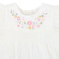 Willa Embroidery Dress - Cream