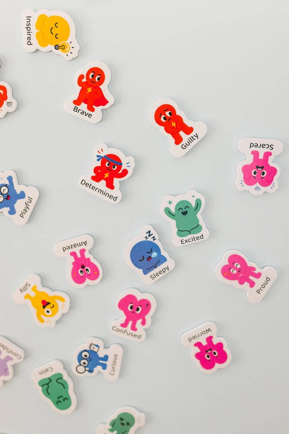 Emotions Magnet Set - Magnetic Emotions For Kids