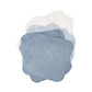 Baby Towelling Washers 10Pk - Retro Blue