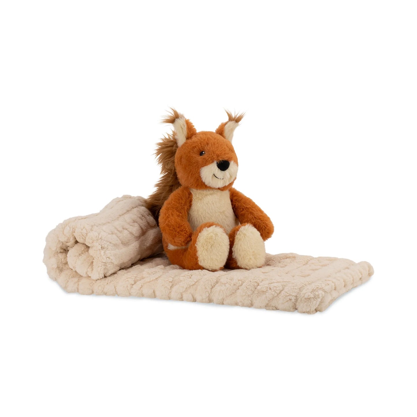 Soft Plush Toy & Blanket - Bushland Squirrel
