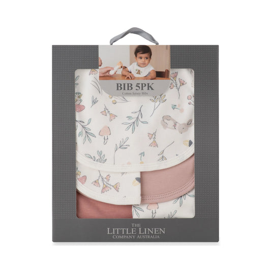 Jersey Bib 5PK - Harvest Bunny