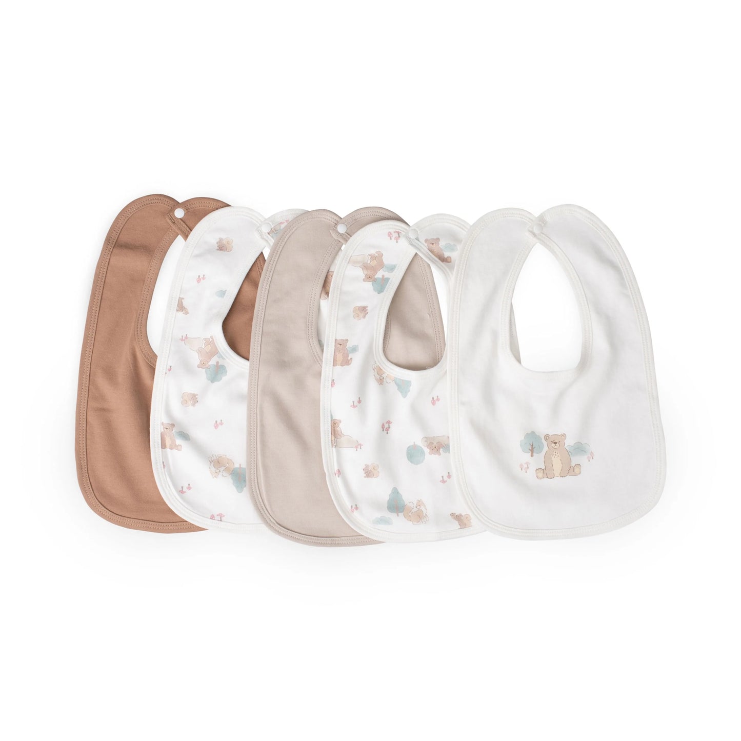 Jersey Bibs 5PK - Bushland Bear
