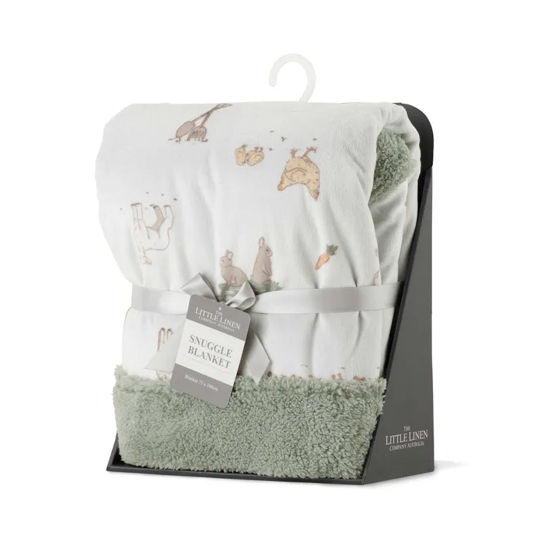 Snuggle Blanket - Farmyard Lamb